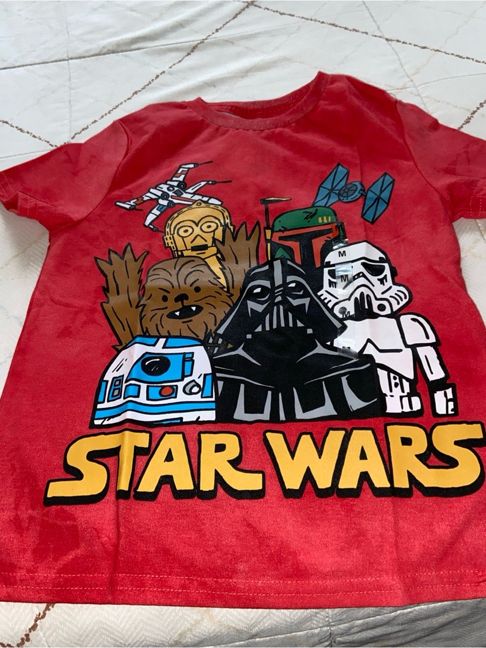 T-shirt with Star Wars characters